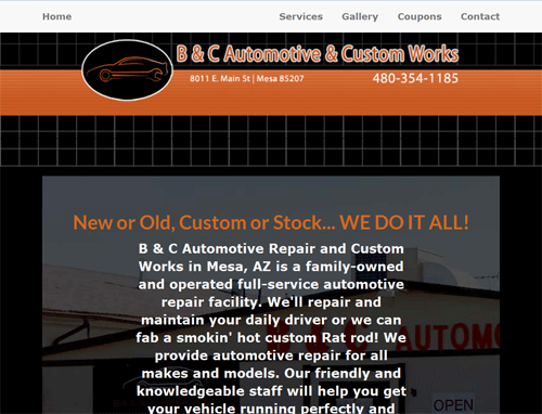 Business Builder Case Study B & C Automotive & Custom Works